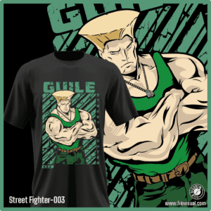 Street Fighter-003 - Diseño de Street Fighter - Remera de Algodón
