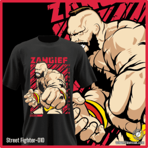 Street Fighter-010 - Diseño de Street Fighter - Remera de Algodón