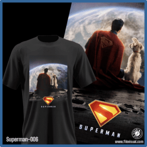 Superman-006 - Diseño de Superman - Remera de Algodón