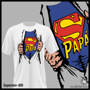 Superman-009 - Diseño de Superman - Remera de Algodón