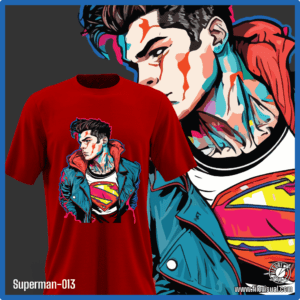 Superman-013 - Diseño de Superman - Remera de Algodón