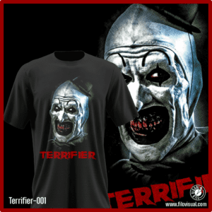 Terrifier-001 - Diseño de Terrifier - Remera de Algodón