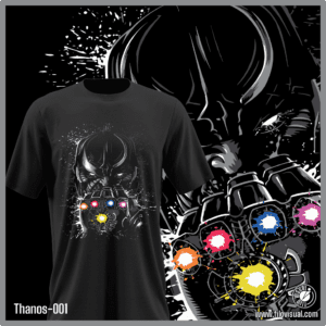 Thanos-001 - Diseño de Thanos-001 - Remera de Algodón