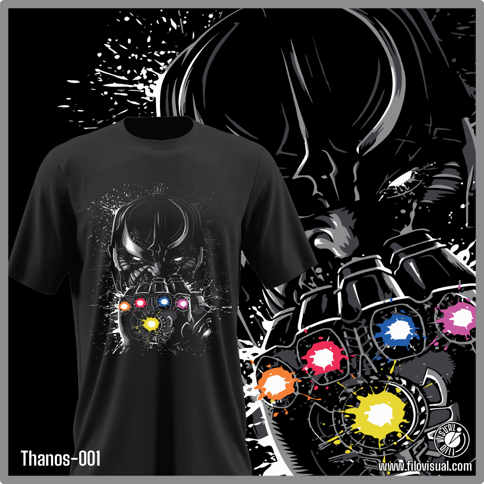 Thanos-001 - Diseño de Thanos-001 - Remera de Algodón