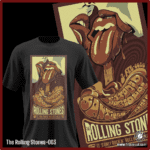 The Rolling Stones-003 - Remera de The Rolling Stones - Algodón Estampado