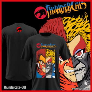 Thundercats-001 - Diseño de Thundercats - Remera de Algodón