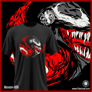 Venom-001 - Diseño de Venom - Remera de Algodón
