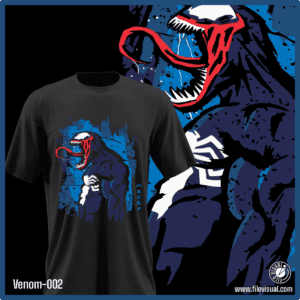 Venom-002 - Diseño de Venom - Remera de Algodón