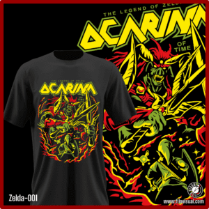 Zelda-001 - Diseño de Zelda - Remera de Algodón