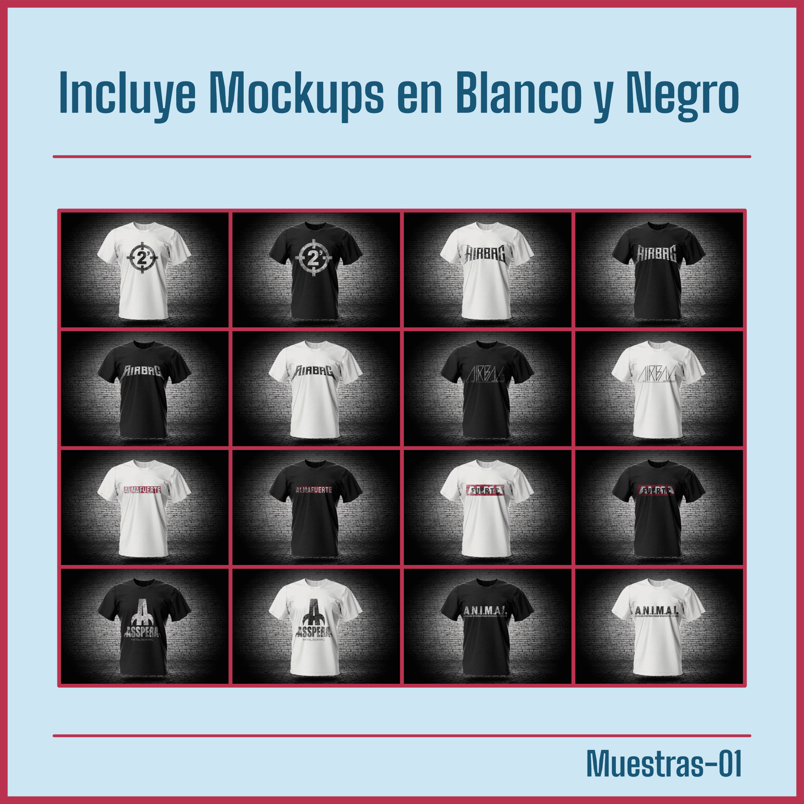 Pack PNG de Rock y Metal Nacional - Logos estilo Grunge Desgastado - Image 3