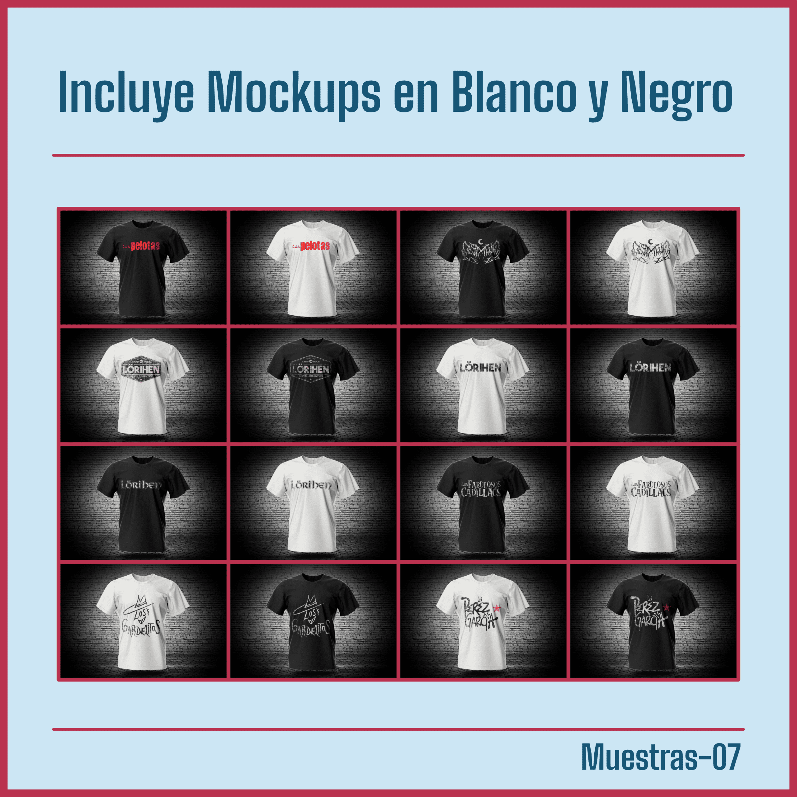 Pack PNG de Rock y Metal Nacional - Logos estilo Grunge Desgastado - Image 9