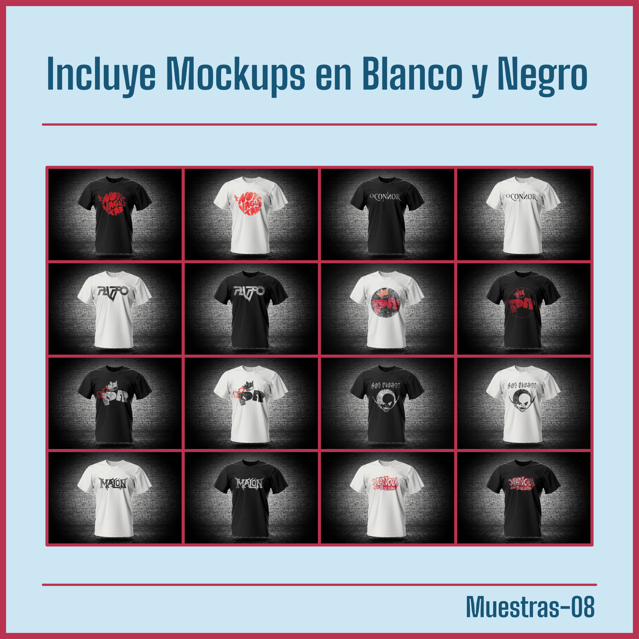 Pack PNG de Rock y Metal Nacional - Logos estilo Grunge Desgastado - Image 10