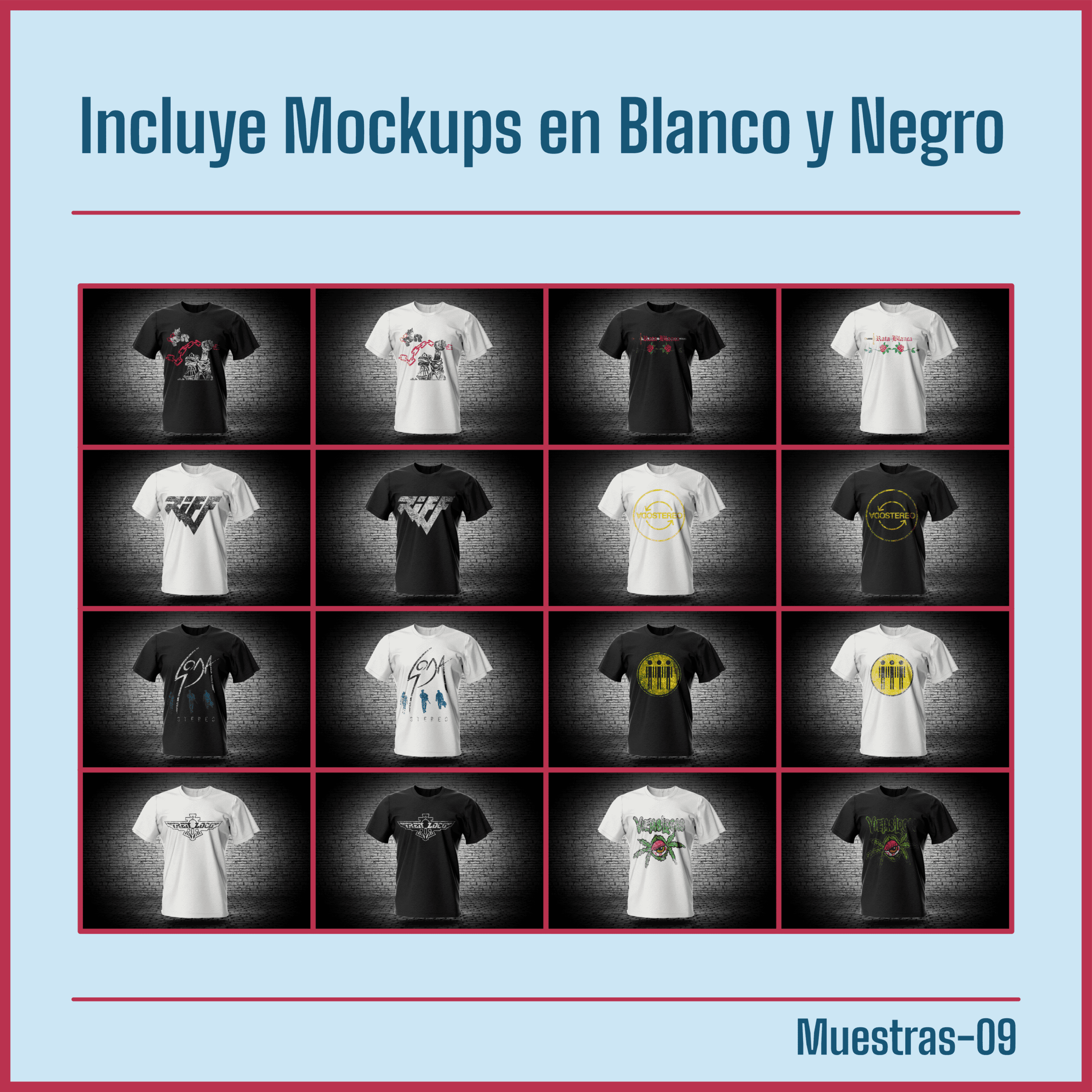 Pack PNG de Rock y Metal Nacional - Logos estilo Grunge Desgastado - Image 11